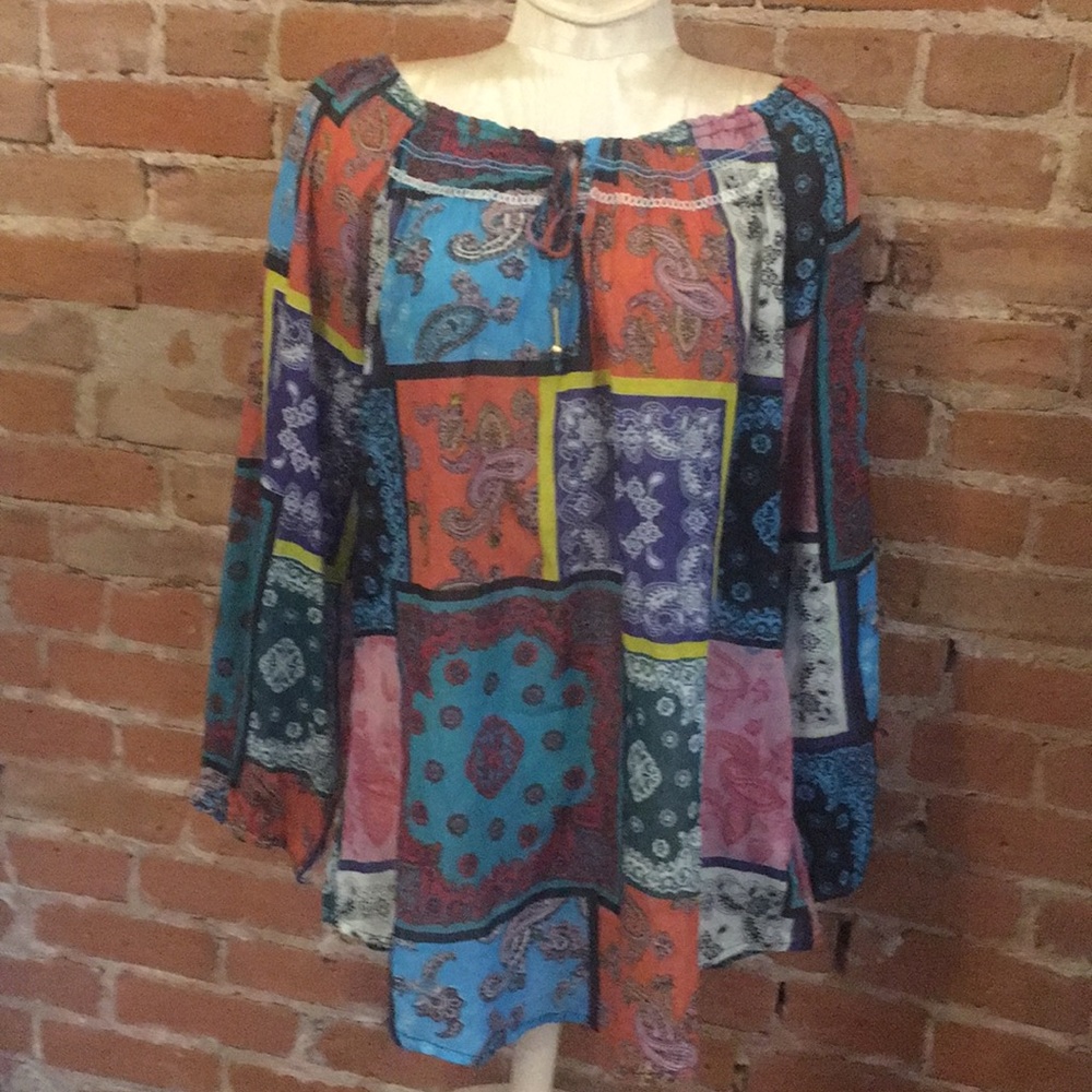 Boho Jane 100% cotton tunic